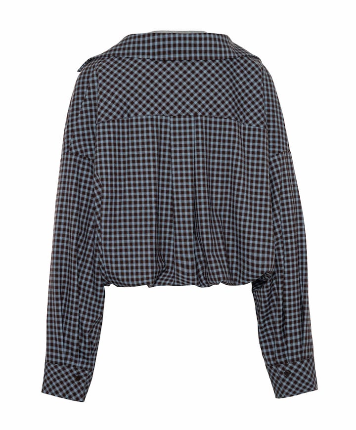 Dames blouse bruin