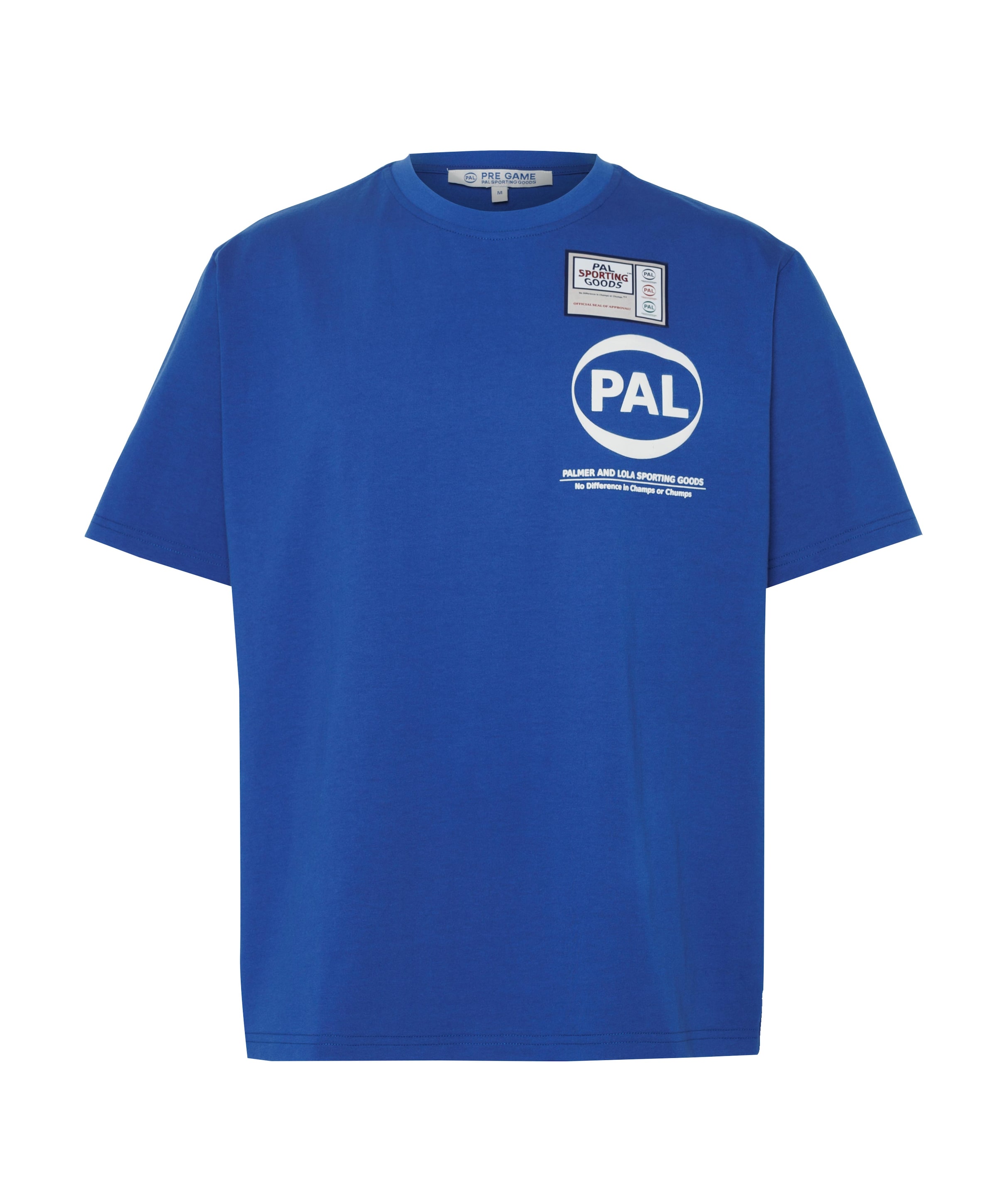 Heren t-shirt blauw