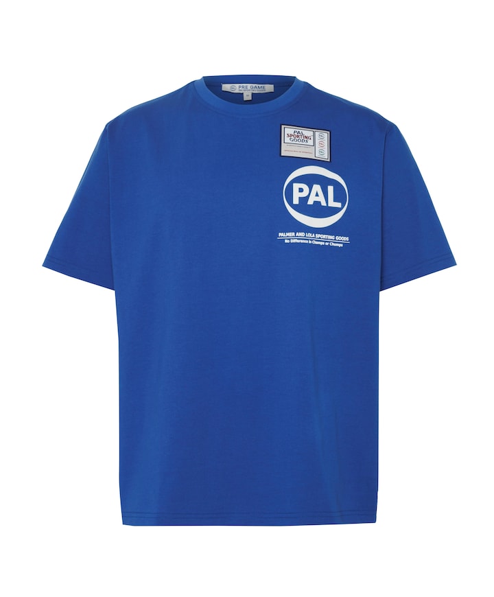 Heren t-shirt blauw