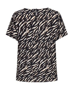 Dames t-shirt multicolor