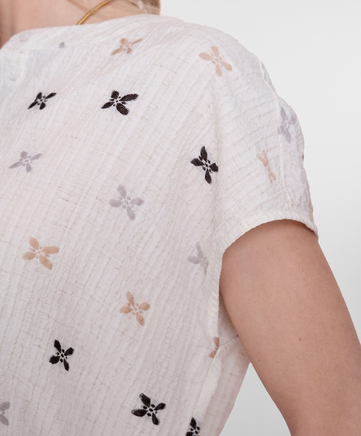 Dames blouse ecru