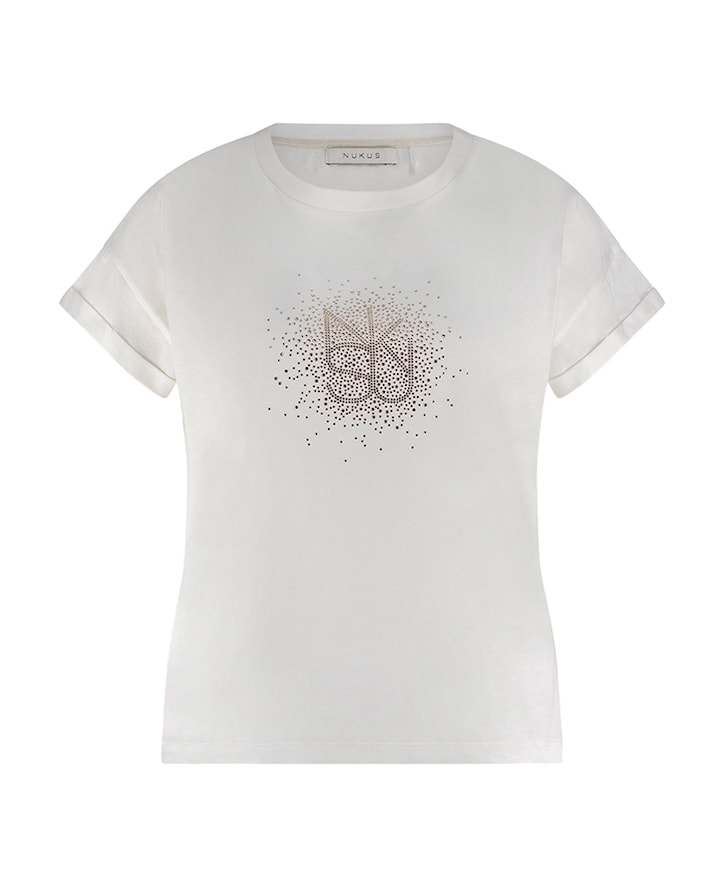 Dames t-shirt ecru