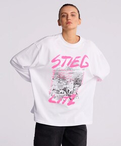 Dames longsleeve wit