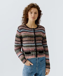 Dames vest multicolor