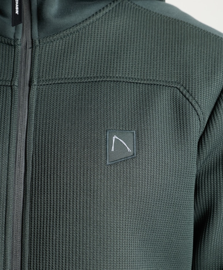 Heren vest groen