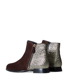 Madeira dames enkellaarzen bruin