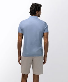 Heren polo blauw