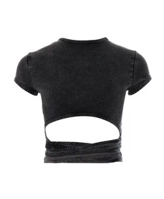 Top zwart