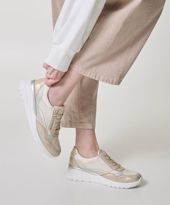 Carla dames sneakers beige