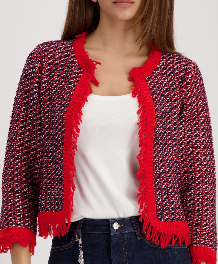 Dames vest rood