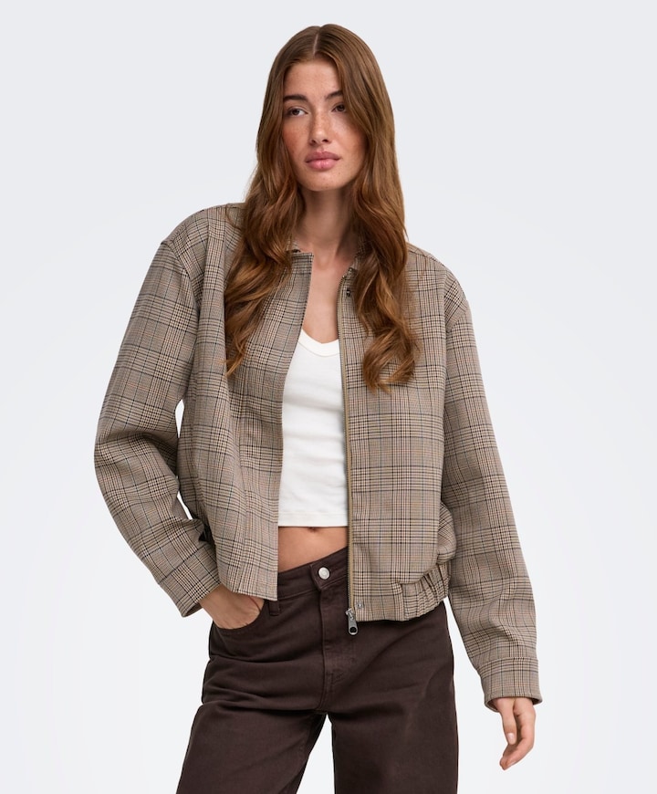 Dames jas beige