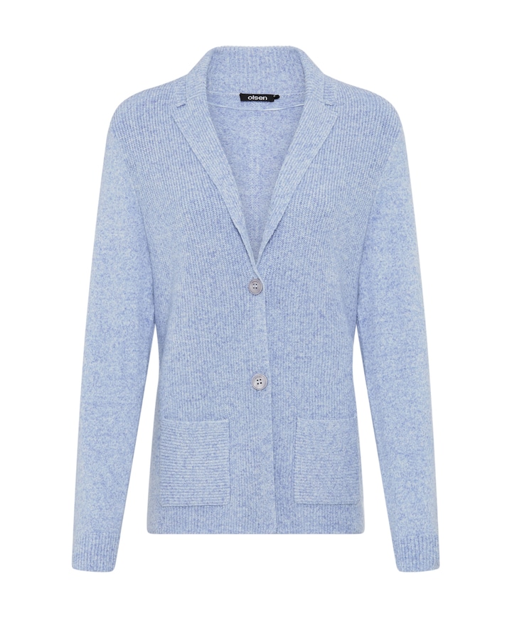 Dames vest blauw