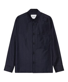 Heren overshirt blauw