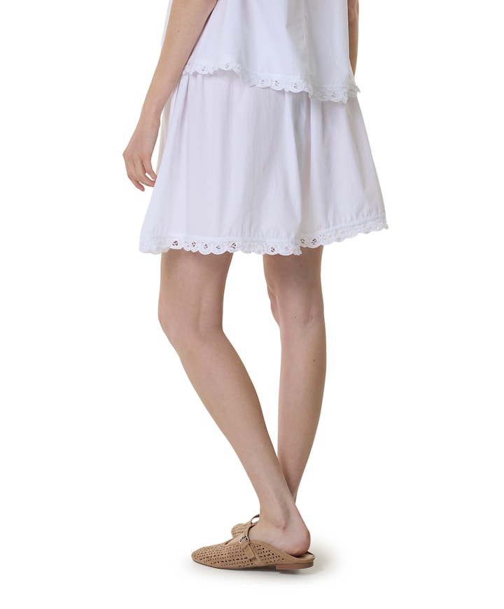 VICTORIA dames korte broek onesize wit