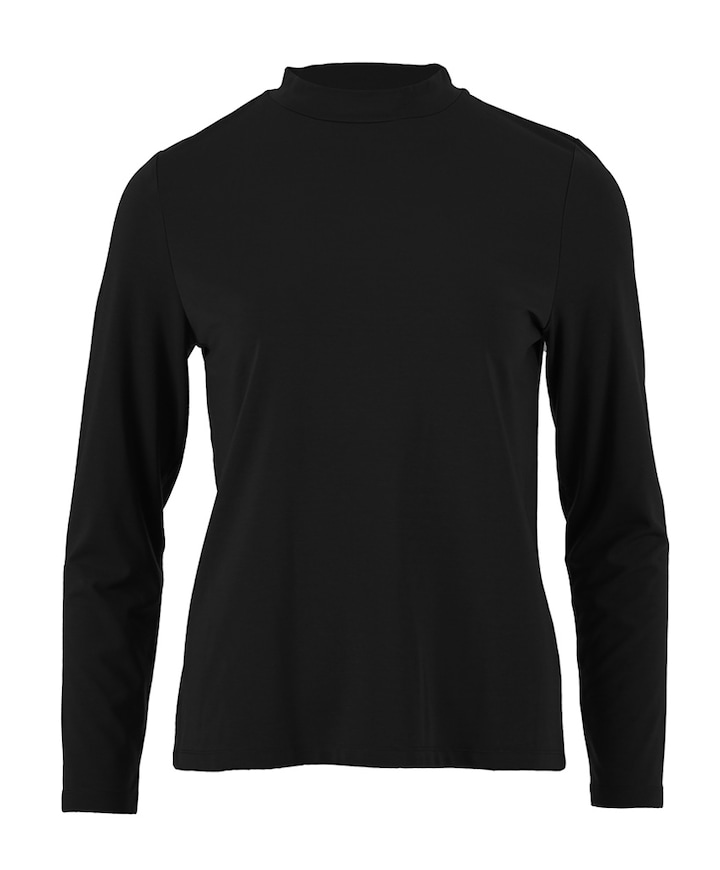 Dames longsleeve zwart