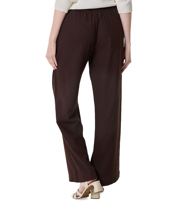 FQLAVA-PANT dames broek bruin