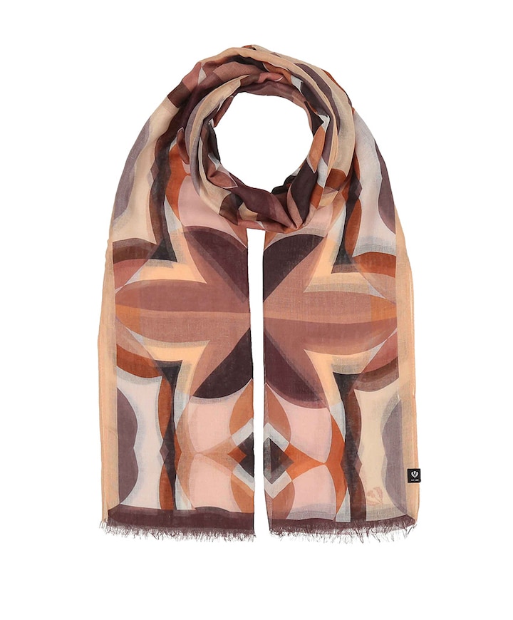 Dames sjaal bruin
