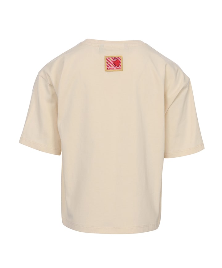 Meisjes T-shirt ecru