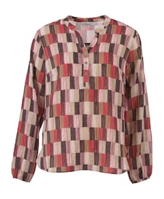 Dames blouse bordeaux