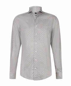 Overhemd lange mouw beige