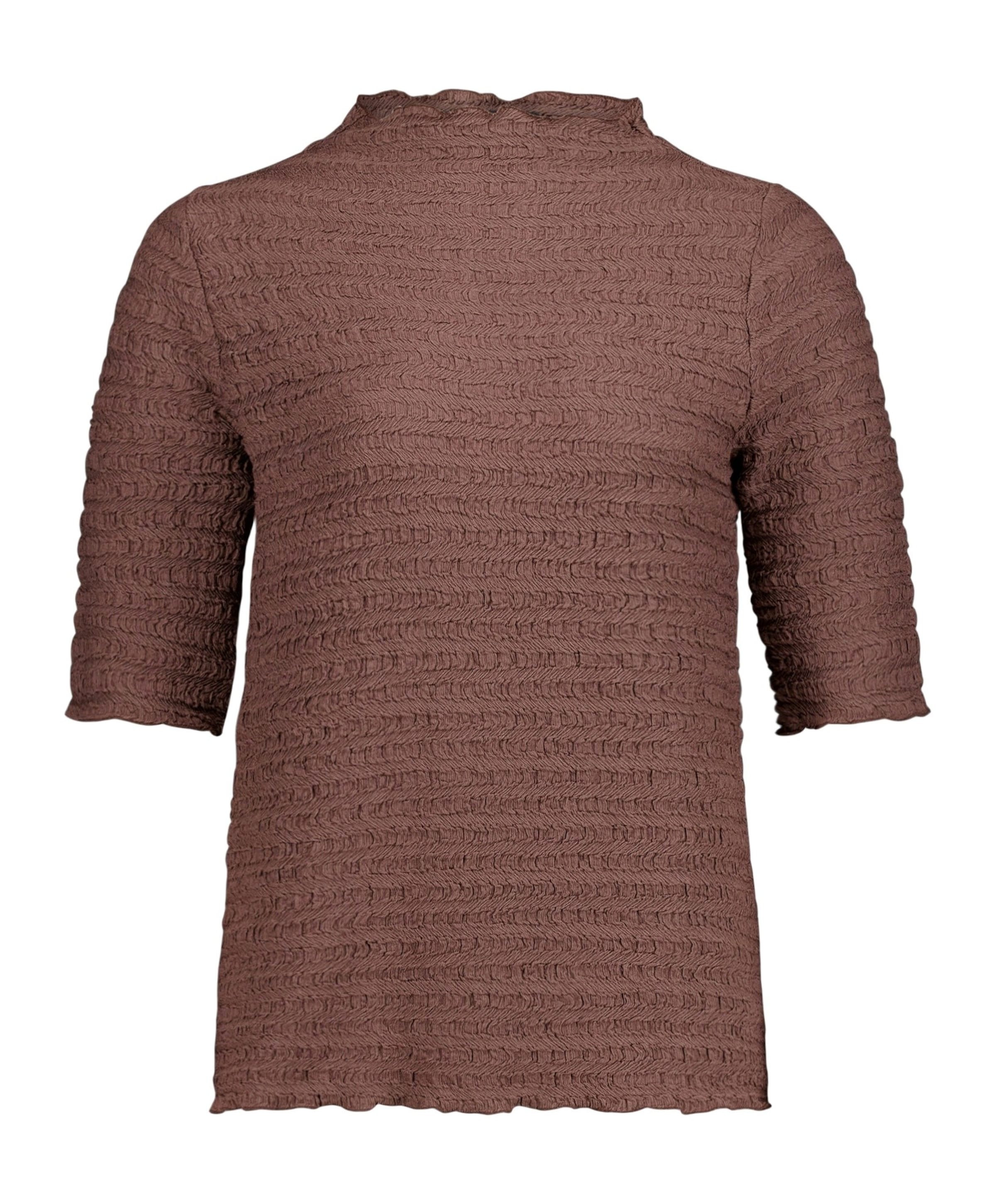 Dames T-shirt bruin