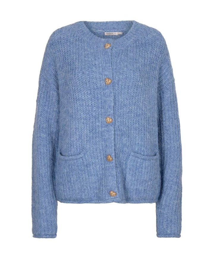 Dames vest blauw