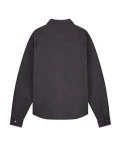 Heren overshirt grijs