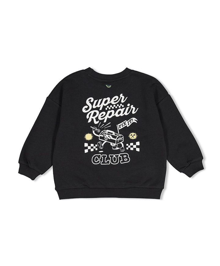 Jongens sweater grijs