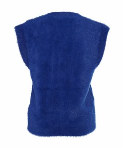 Dames gilet blauw