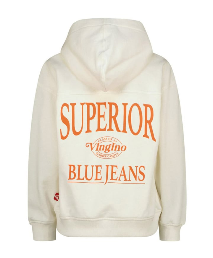 Jongens hoodie wit