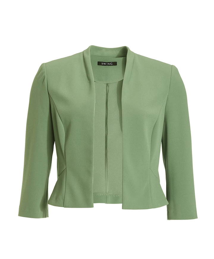 Dames blazer groen