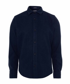 Heren overshirt blauw