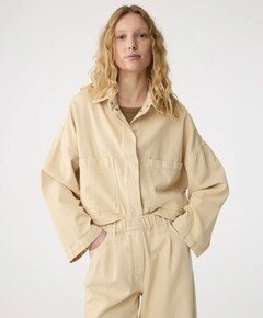 Dames jas beige