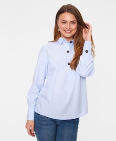 Dames blouse blauw