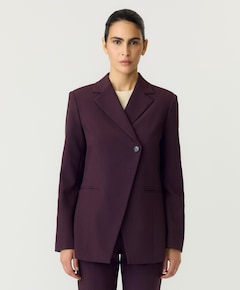 Dames blazer paars