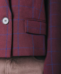 Dames blazer rood
