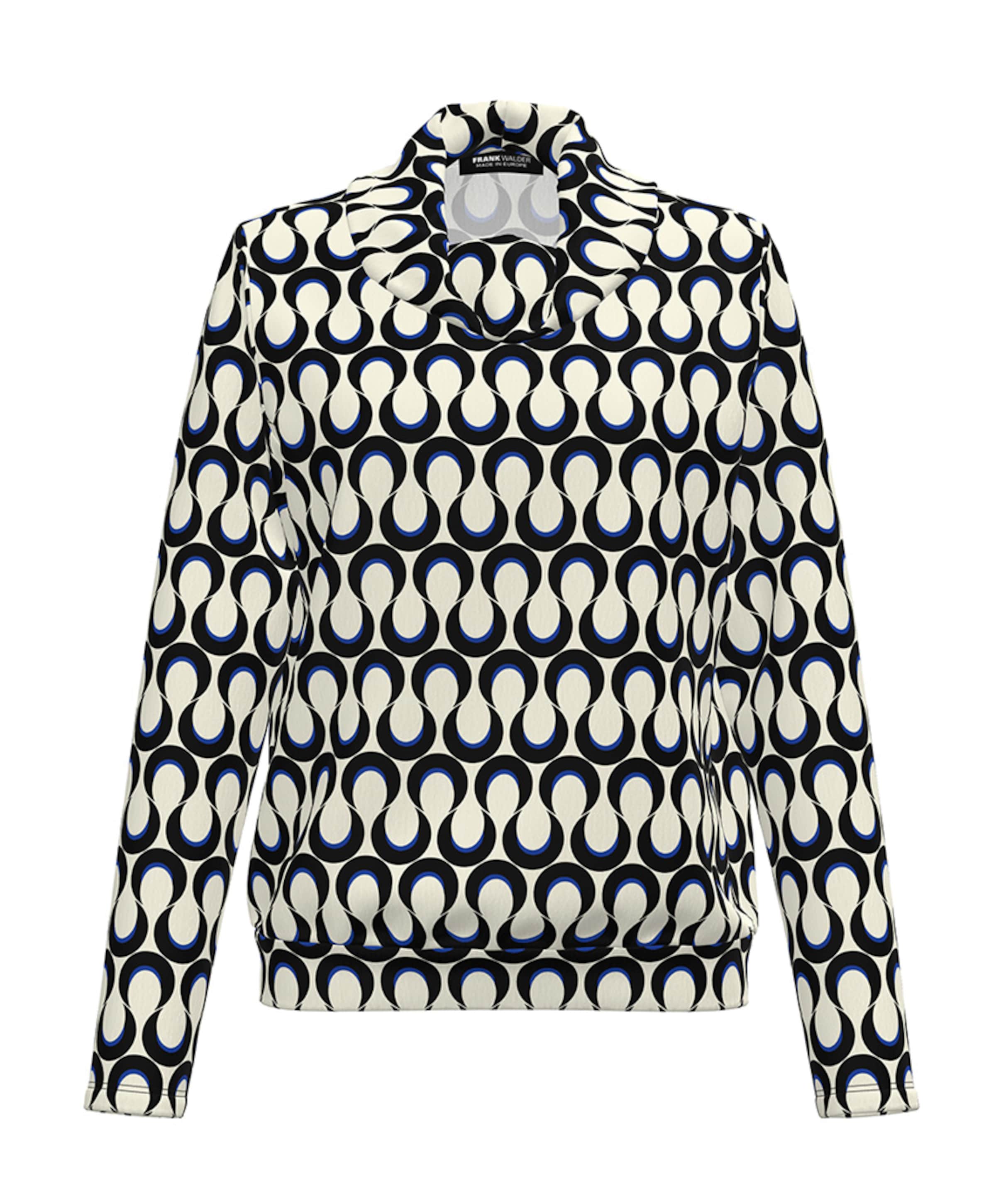 Dames longsleeve blauw