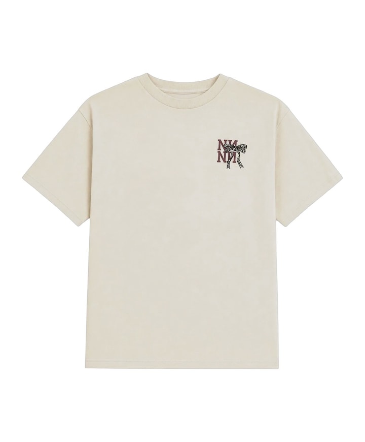 Meisjes T-shirt beige