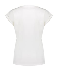 Dames T-shirt ecru