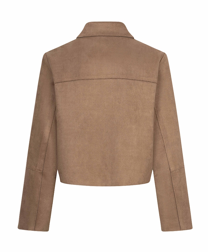 Dames jas beige