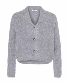 Dames vest grijs