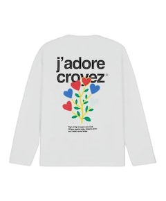 Heren longsleeve wit