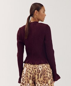 Dames trui bordeaux