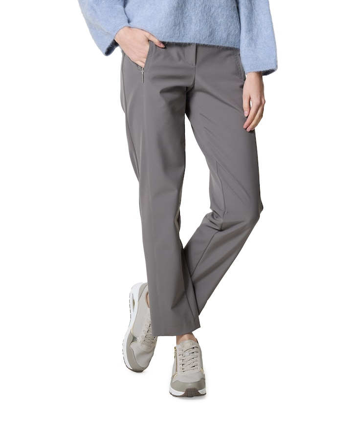 Hose Zigarette Feminine dames broek grijs