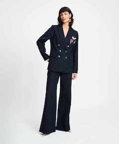 PANTS - Dark Shimmer pantalon blauw