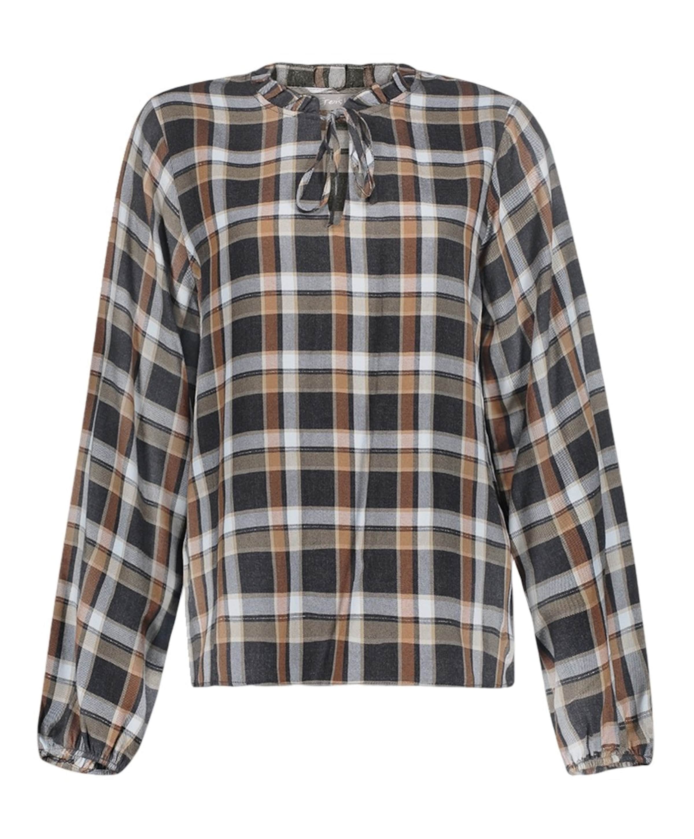 Dames blouse grijs