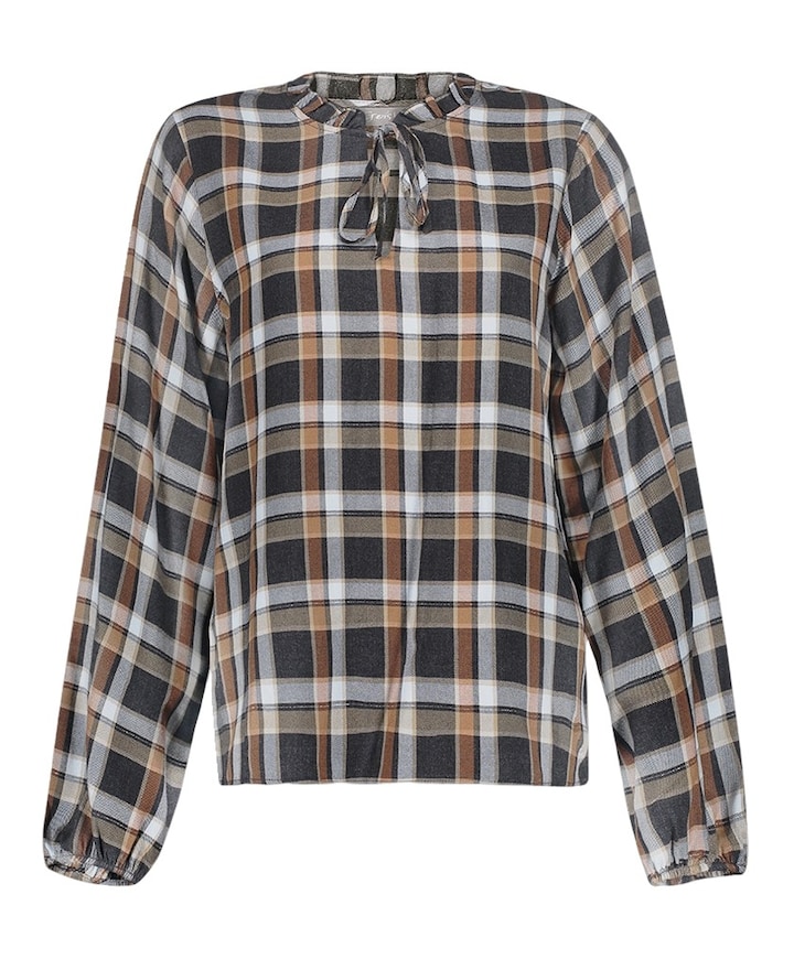 Dames blouse grijs