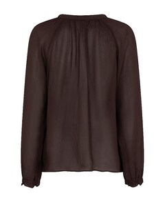 Dames blouse bruin