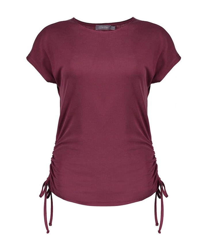 Dames blouse bordeaux