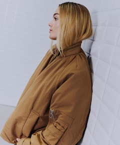 Dames jas beige